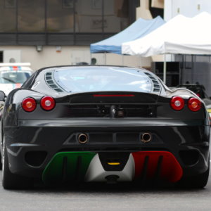 Jingoistic Ferrari diffuser