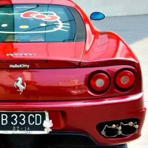 Hello Kitty Ferrari