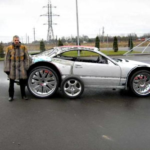 Lithuanians love BIG rims and fur coats